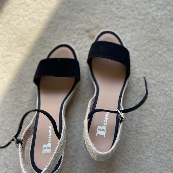 Browns wedges/espadrilles, new, size 38 - Picture 6 of 6